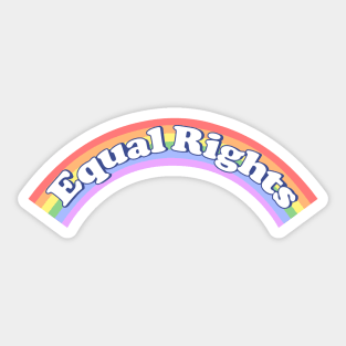 EQUAL RIGHTS Sticker